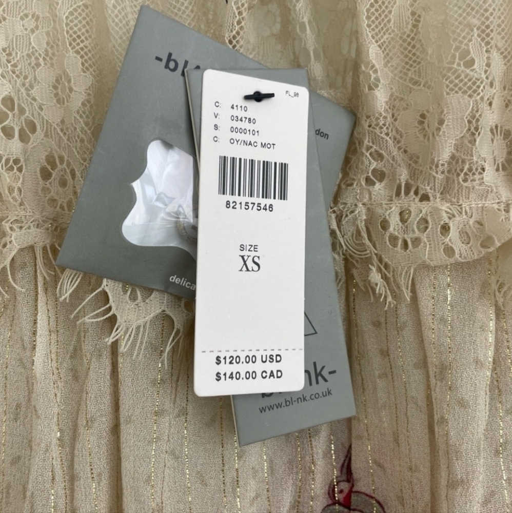 Anthropologie Bohemian Top NWT - Picture 6 of 9